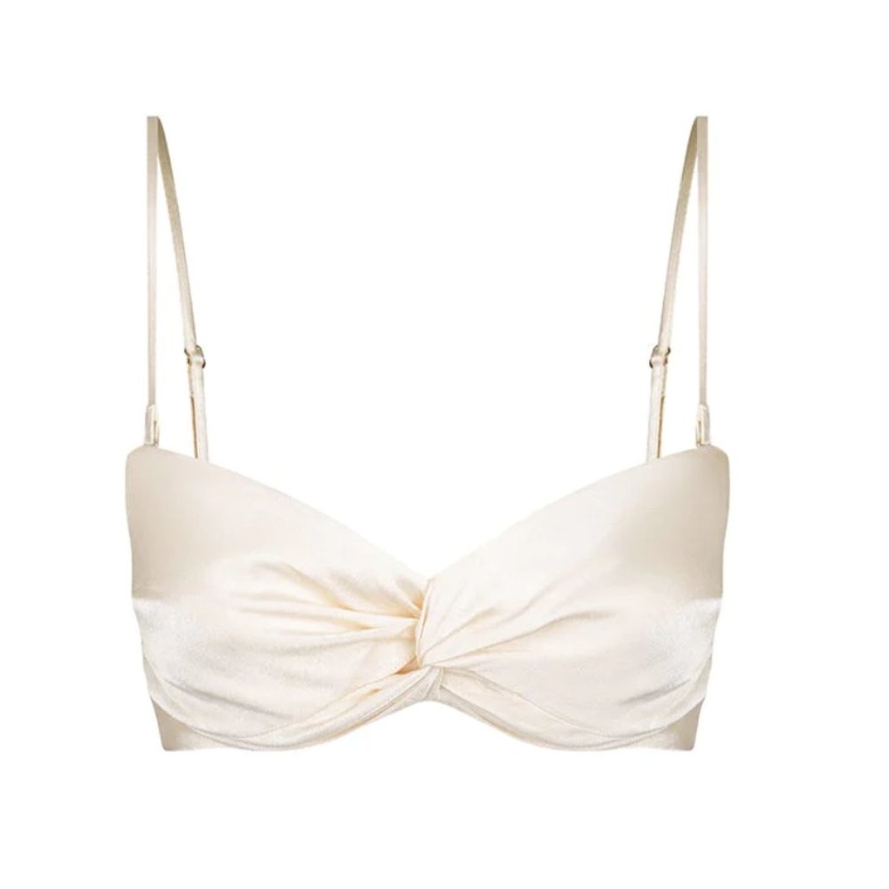 NWT - SHONA JOY - LA LUNE TWIST FRONT BRA TOP